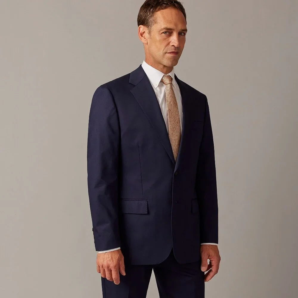 NWT J. Crew Mens Size 40 REGULAR 40R Crosby Classic Fit Suit Chino Jacket NEW